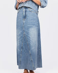 NAYELI SKIRT (BLUE) - Skirt - Yakira Bella