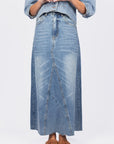 NAYELI SKIRT (BLUE) - Skirt - Yakira Bella