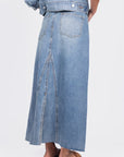 NAYELI SKIRT (BLUE) - Skirt - Yakira Bella