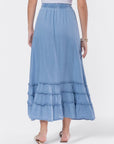 Nell Skirt (Chambray) - Skirt - Yakira Bella