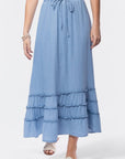 Nell Skirt (Chambray) - Skirt - Yakira Bella