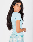 Nia Top (Mint Blue) - Top - Yakira Bella