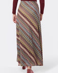 Nico Skirt (Brown Multi) - Skirt - Yakira Bella