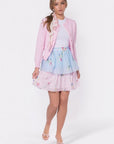 Nora Skirt 20" (Blue Pink) - Skirt - Yakira Bella