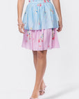 Nora Skirt 23" (Blue Pink) - Skirt - Yakira Bella
