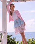 Nora Skirt 23" (Blue Pink) - Skirt - Yakira Bella