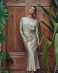 Nyra Skirt (Sage) - Skirt - Yakira Bella