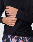 Olly Top (Black) - Top - Yakira Bella