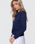 Olly Top (Midnight Navy) - Top - Yakira Bella