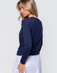 Olly Top (Midnight Navy) - Top - Yakira Bella