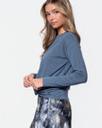 Olly Top (Slate Green) - Top - Yakira Bella