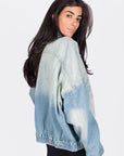 OVERSIZED DENIM JACKET (BLUE) - Top - Yakira Bella