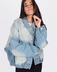 OVERSIZED DENIM JACKET (BLUE) - Top - Yakira Bella