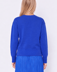 Oversized Sweater (Blue) - Top - Yakira Bella