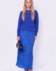 Oversized Sweater (Blue) - Top - Yakira Bella