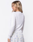Paige Cardigan (White) - Top - Yakira Bella