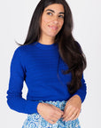 PAIGE TOP (BLUE) - Top - Yakira Bella
