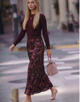 Paige Top (Burgundy) - Top - Yakira Bella