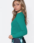 Paige Top (Green) - Top - Yakira Bella