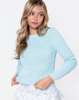 Paige Top (Light Aqua) - Top - Yakira Bella