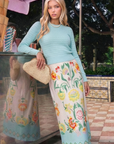 Paige Top (Light Aqua) - Top - Yakira Bella