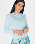 PAIGE TOP (LIGHT AQUA) - Top - Yakira Bella