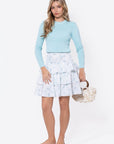 Paige Top (Light Aqua) - Top - Yakira Bella