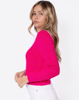 Paige Top (Magenta) - Top - Yakira Bella