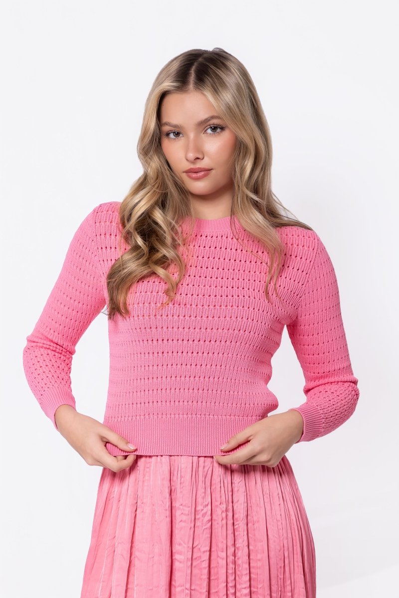 Paige Top (Medium Coral Pink) – Yakira Bella