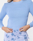 Paige Top (Medium Pastel Blue) - Top - Yakira Bella