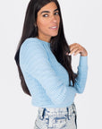 PAIGE TOP (PASTEL BLUE) - Top - Yakira Bella