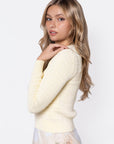 Paige Top (Pastel Yellow) - Top - Yakira Bella