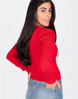 PAIGE TOP (RED) - Top - Yakira Bella
