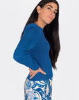 PAIGE TOP (TEAL BLUE) - Top - Yakira Bella