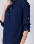 PARKER DRESS (NAVY) 37" - Dress - Yakira Bella