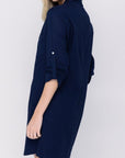 PARKER DRESS (NAVY) 37" - Dress - Yakira Bella