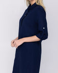 PARKER DRESS (NAVY) 37" - Dress - Yakira Bella