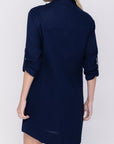 PARKER DRESS (NAVY) 37" - Dress - Yakira Bella