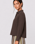 Parker Top (Brown) - Top - Yakira Bella