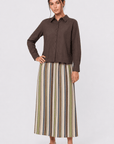 Parker Top (Brown) - Top - Yakira Bella