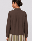 Parker Top (Brown) - Top - Yakira Bella
