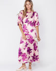 Patricia Dress (Pink Purple) - Dress - Yakira Bella