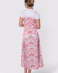 Paula Dress (Pink Pattern) - Dress - Yakira Bella