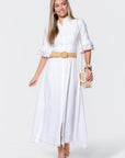 Penelope Dress (White Ground) - Dress - Yakira Bella