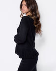 Perry Top (Black) - Top - Yakira Bella