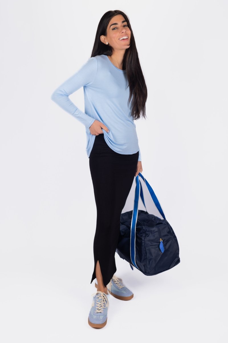 PHOEBE TEE (ICE BLUE) - Top - Yakira Bella