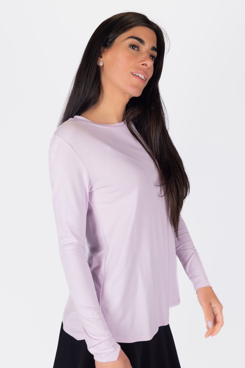 PHOEBE TEE (LIGHT LILAC) - Top - Yakira Bella