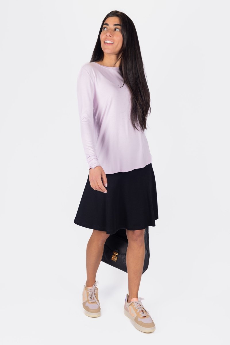 PHOEBE TEE (LIGHT LILAC) - Top - Yakira Bella