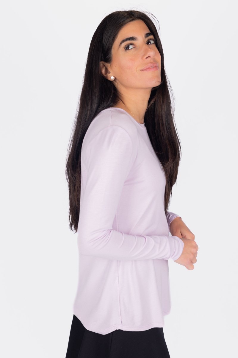 PHOEBE TEE (LIGHT LILAC) - Top - Yakira Bella