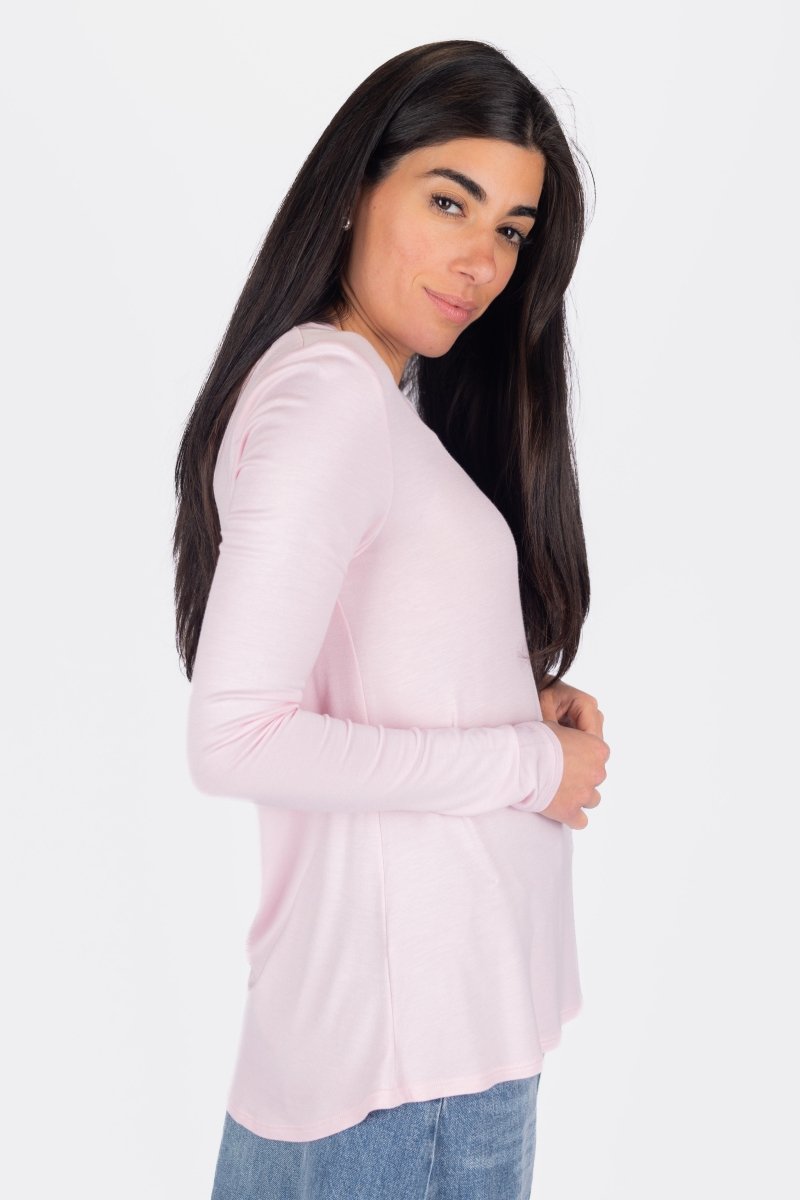 PHOEBE TEE (LIGHT PINK) - Top - Yakira Bella